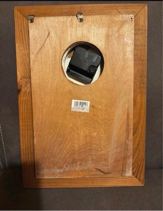 Orologio da parete country in legno