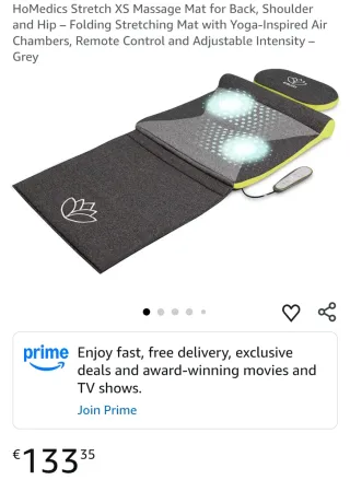 HoMedics Stretch XS Colchoneta Masaje