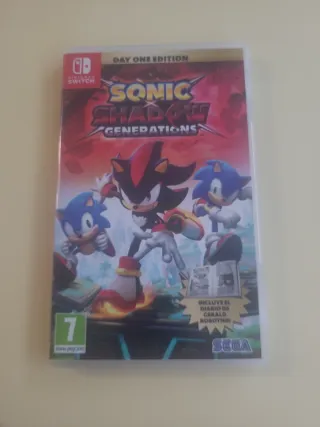 Sonic Shadow Generations Nintendo Switch