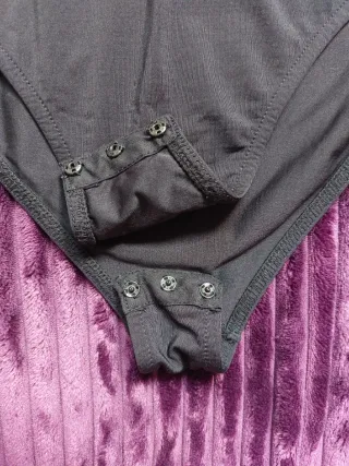 Body Zara lencería negro talla S