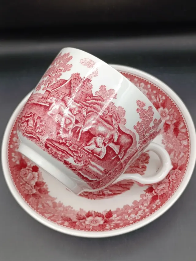 Ciotola e piatto Adams Wedgwood