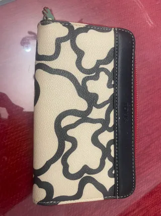 Cartera Tous Beige y Negra