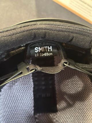 Casco Smith Holt Negro Talla L