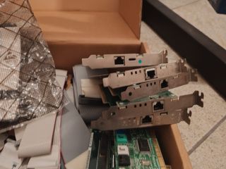 Schede e cavi flat PC vari