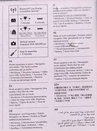 Parrot Hydrofoil Drone 2 en 1 Aire/Agua Nuevo