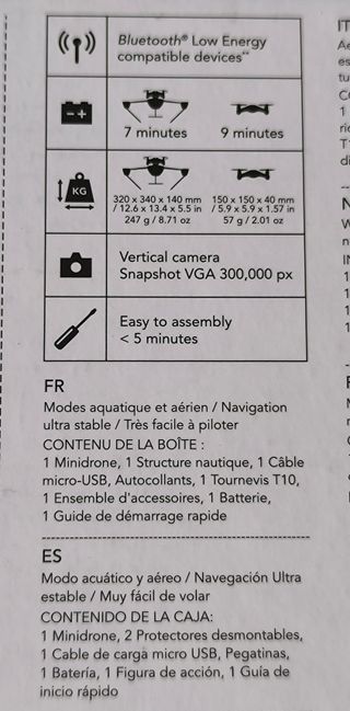 Parrot Hydrofoil Drone 2 en 1 Aire/Agua Nuevo