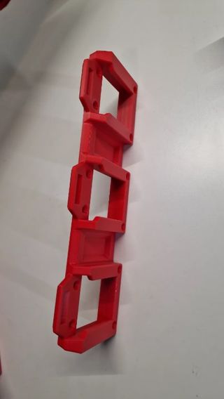 2 Soportes rectos para 3 baterías PARKSIDE 20 V