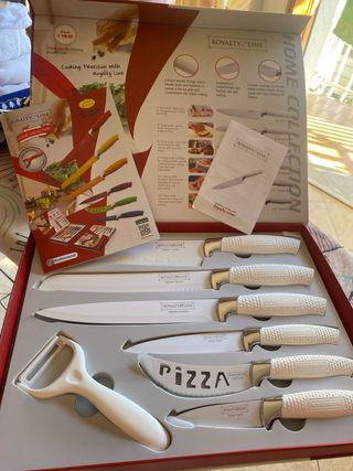 Set Coltelli Royalty Line Manico Ceramica