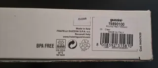 Vassoio Guzzini Tiffany in plastica Trasparente