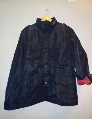 Parka Negra Armani Jeans