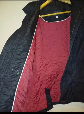 Parka Negra Armani Jeans