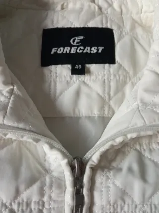 Chaqueta acolchada FORECAST blanca Talla 46