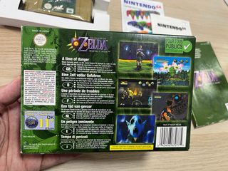 Zelda Majora's Mask Nintendo 64 PAL