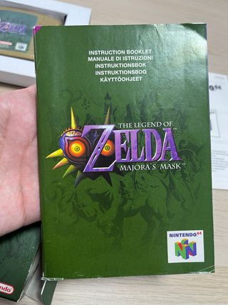 Zelda Majora's Mask Nintendo 64 PAL
