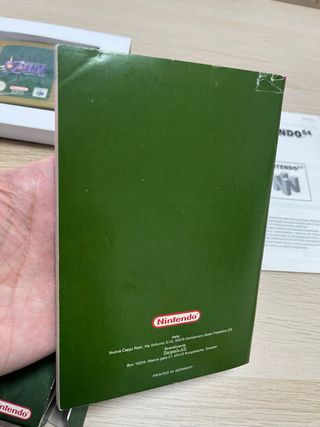 Zelda Majora's Mask Nintendo 64 PAL