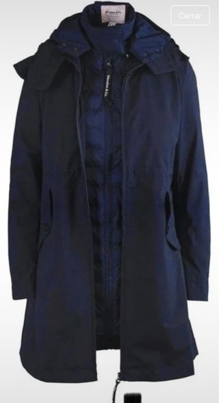 Abrigo Wombat 2 en 1 - chaqueta de plumas y parca