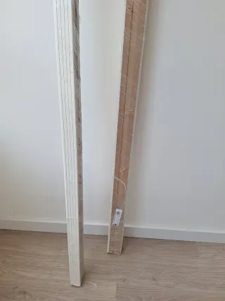 Rodapié 7 cm alto blanco sin abrir.