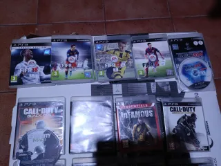 Lote Juegos PS3: FIFA, Call of Duty, Infamous, PES