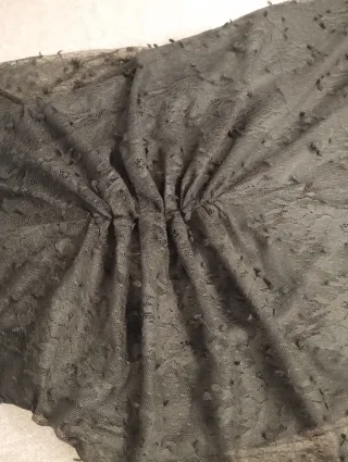 Vestido Negro Mango Talla M