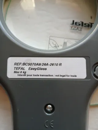 Báscula digital Tefal Visio Touch