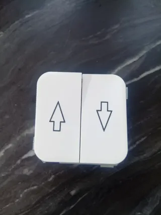 Pulsador persiana subida y bajada