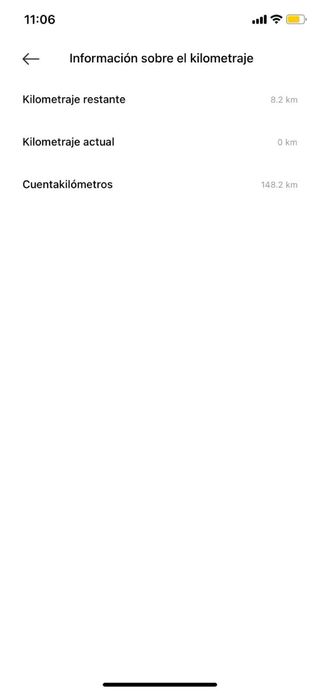 Patinete Xiaomi Negro 6 meses