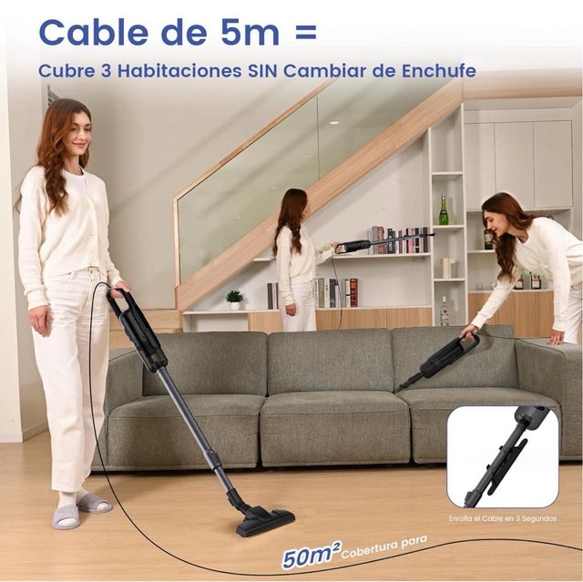 Aspirador Verslife C8 PRO con cable