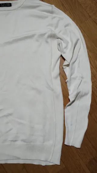 Maglione uomo LIVE bianco taglia M