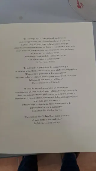 HISTORIA DEL PAPEL EN MÉXICO Y COSAS RELACIONADAS