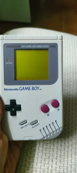 Nintendo Game Boy DMG-01 Gris/Blanco reservado R