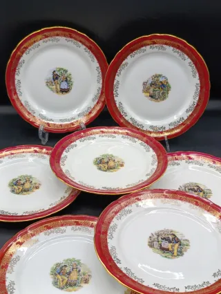 Set di piatti in porcellana francese CNP