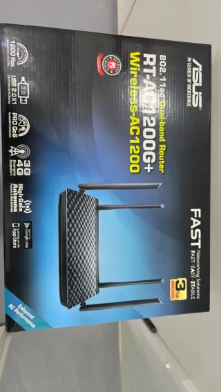 Router ASUS RT-AC1200G+ AC1200 Dual-band