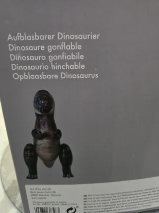 Dinosaurio Inflable T-Rex XXL 175cm