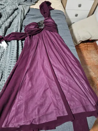 Vestido morado L