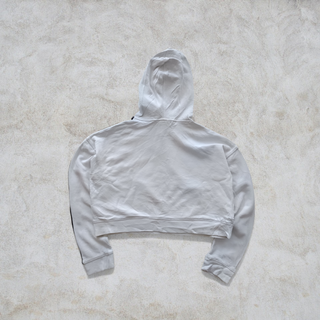 Sudadera Adidas Crop Blanca Talla XS