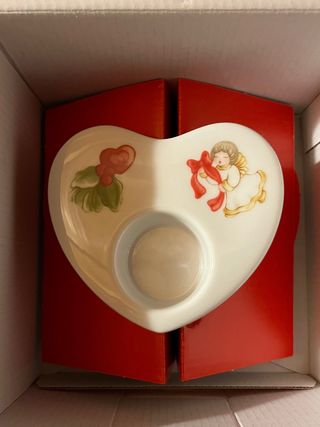 Portacandele Thun a forma di cuore