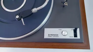 Pioneer PL-155E Plato Tocadiscos Vintage