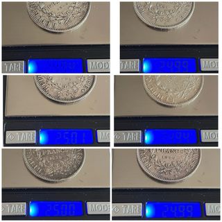 Moneda de Plata 10 Francos