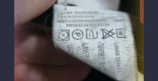 Abrigo de paño hombre negro