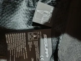 Chaqueta motera SEGURA Negra Talla M