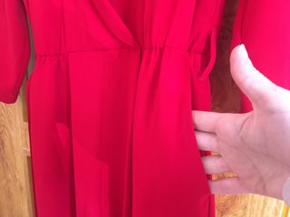 Mono elegante Cortefiel rojo talla M