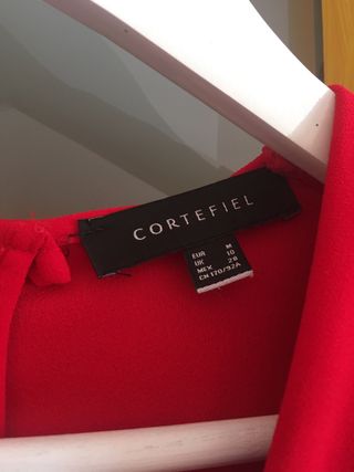 Mono elegante Cortefiel rojo talla M