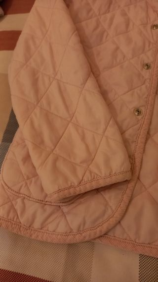 Parka Benetton Rosa Acolchada Niña