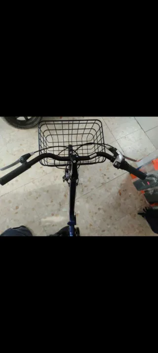 Triciclo Monty Azul Jog 20 con Cesta