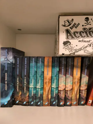 Libros juego de tronos