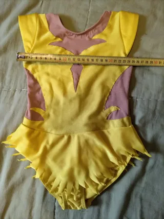 Maillot Gimnasia Rítmica Amarillo