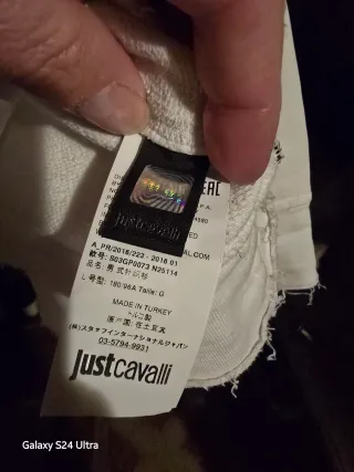 Felpa Just Cavalli con stampa corda