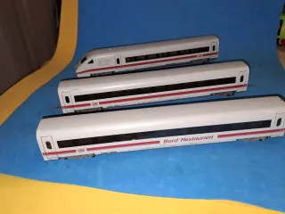 ROCO H0 conjunto 3 vagones ICE DB