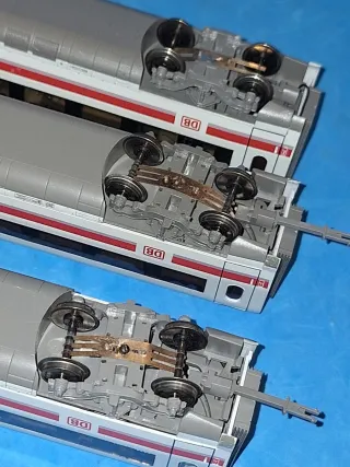 ROCO H0 conjunto 3 vagones ICE DB