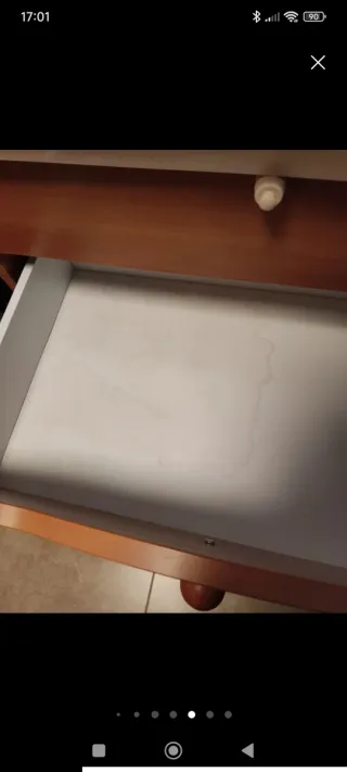 Mobile per fasciatoio per neonati in legno